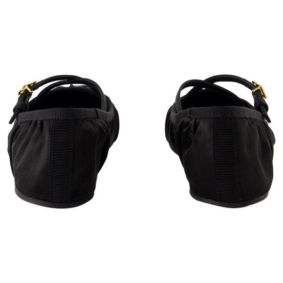 Ballerinas - Dolce&Gabbana - Satin - Black - Picture 3 of 3